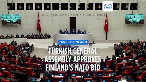 Turkey’s parliament ratifies Finland’s membership in NATO